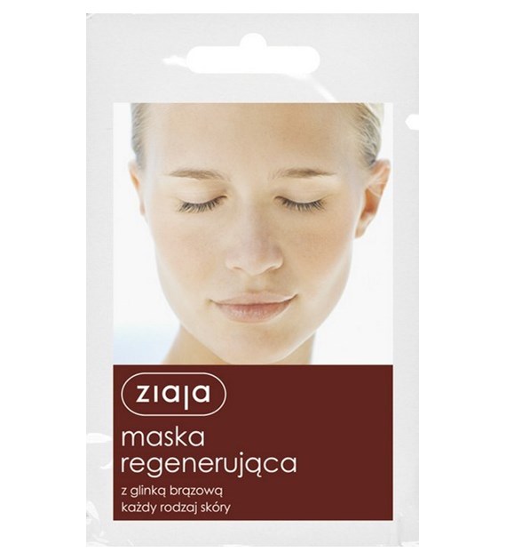 MASKI Z GLINKAMI DO TWARZY MASKA DO TWARZY REGENERUJĄCA/SASZETKA 7 ml