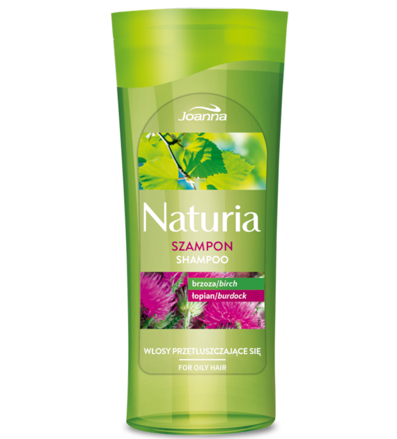 NATURIA Szampon z brzozą i łopianem   200ml