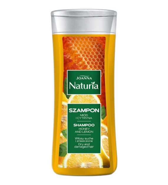 NATURIA Szampon z miodem i cytryną  200ml