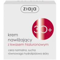 SERIA 30+ KREM NAWILŻAJĄCY Z KWASEM HIALURONOWYM 30+ 50 ml