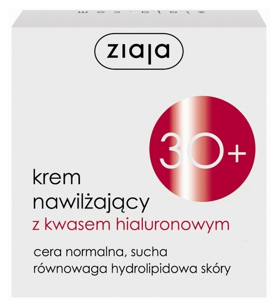 SERIA 30+ KREM NAWILŻAJĄCY Z KWASEM HIALURONOWYM 30+ 50 ml