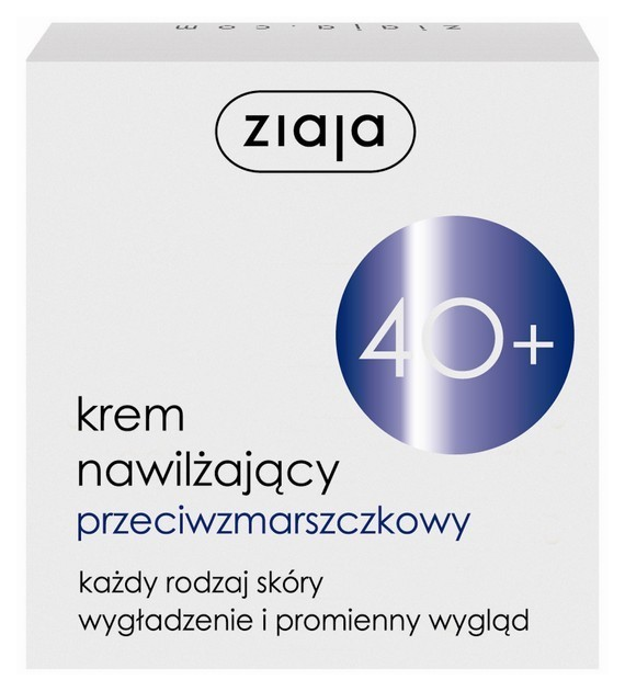 SERIA 40+ KREM NAWILŻAJĄCY PRZECIWZMARSZCZKOWY 40+ 50 ml
