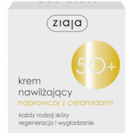 SERIA 50+ KREM NAWILŻAJĄCY NAPRAWCZY Z CERAMIDAMI 50+ 50 ml