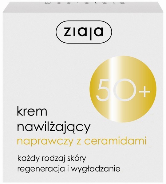 KREM NAWILŻAJĄCY NAPRAWCZY Z CERAMIDAMI 50+  50 ml