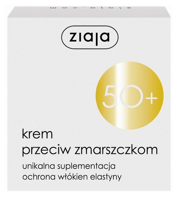 SERIA 50+ KREM PÓŁTŁUSTY PRZECIW ZMARSZCZKOM 50+ 50 ml