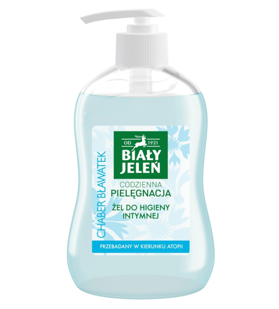 Żel do higieny intymnej chaber bławatek BIAŁY JELEŃ 500 ml
