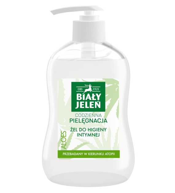Żel do higieny intymnej aloes BIAŁY JELEŃ 500 ml