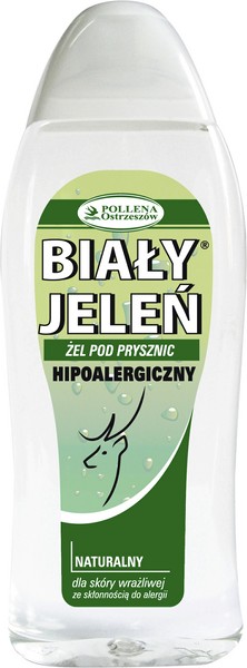 BIAŁY JELEŃ - żel pod prysznic NATURALNY  /300ml.
