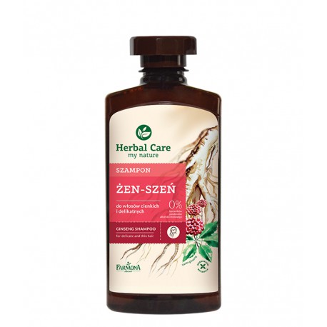 Herbal Care Szampon do włosów ŻEŃ-SZEŃ  330 ml