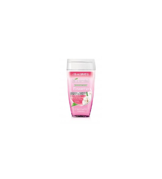 Bielenda Bouquet Nature Bawełna Skuteczny 2-Fazowy Płyn do Demakijażu Oczu 140ML