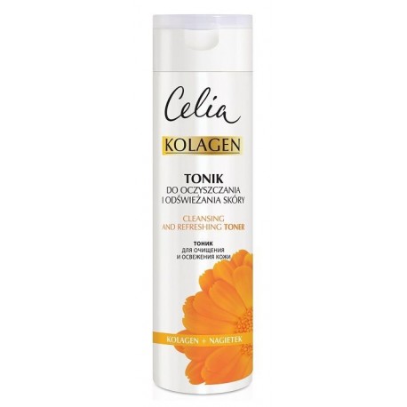 CELIA KOLAGEN Tonik do oczyszczania   200 ML
