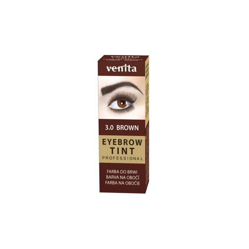 VENITA HENNA PROFESSIONAL do brwi  BRĄZOWA