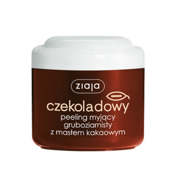 MASŁO KAKAOWE CZEKOLADOWY PEELING MYJĄCY GRUBOZIARNISTY 200 ml