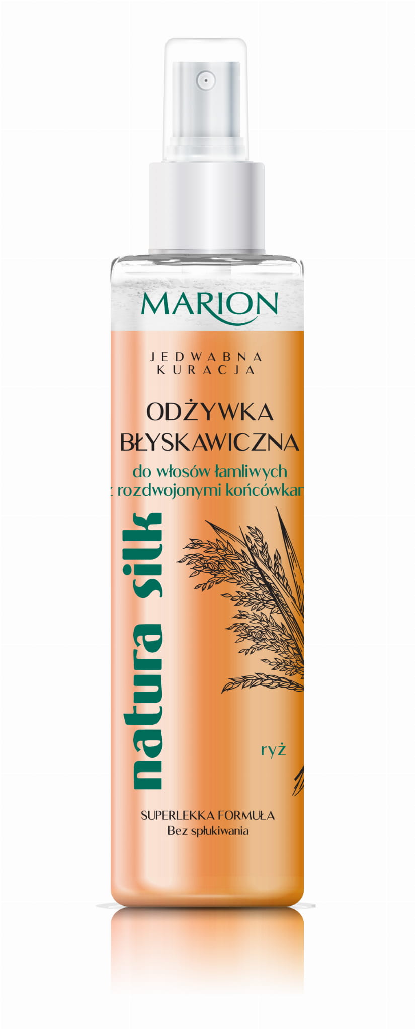 NATURA SILK - błyskawiczna odżywka do końcówek włosów  /150ml.