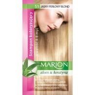 MARION szampon koloryzujący w saszetce JASNY PERŁOWY BLOND nr 51  /40ml.