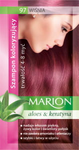 MARION szampon koloryzujący w saszetce WIŚNIA nr 97  /40ml.