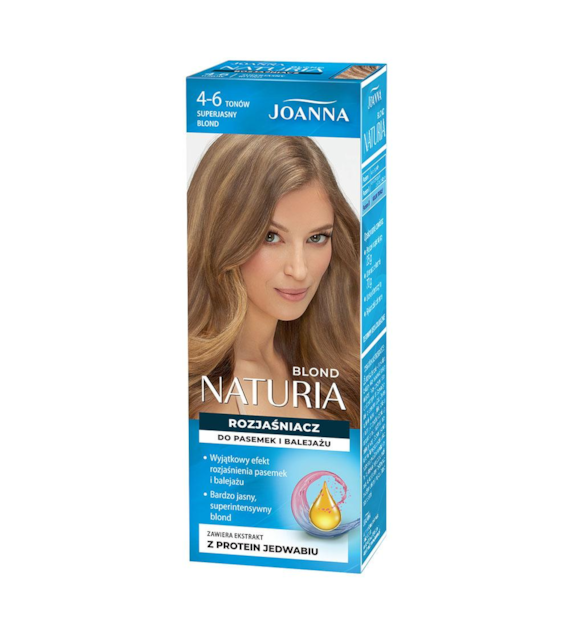 NATURIA BLOND Rozjaśniacz do pasemek i balejażu 4-6 tonów