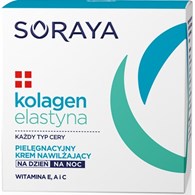 KOLAGEN & ELASTYNA - pielęgnacyjny krem nawilżający A,C,E / 50ml