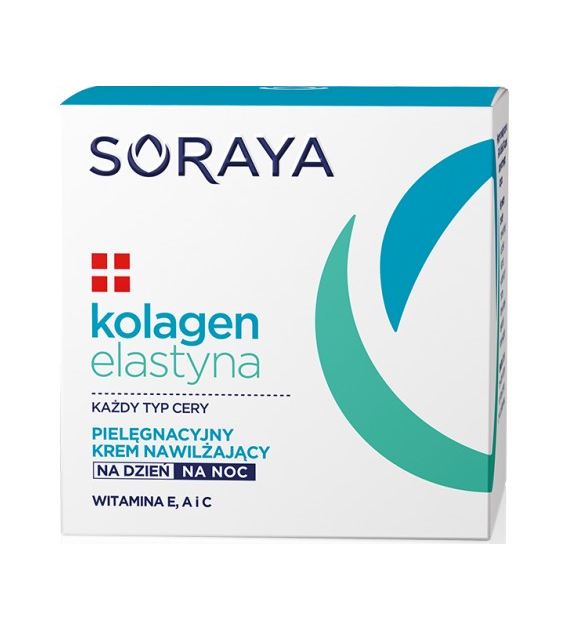 SORAYA KOLAGEN & ELASTYNA - pielęgnacyjny krem nawilżający A,C,E / 50ml