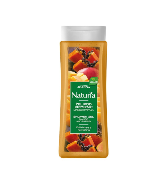 NATURIA  Żel pod prysznic  mango i papaja  300ml