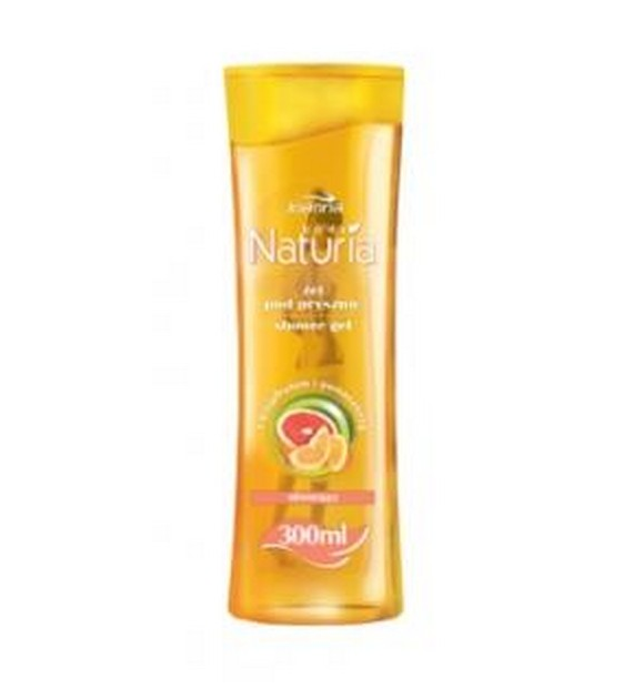NATURIA  Żel pod prysznic  grejpfrut i pomarańcza  300ml