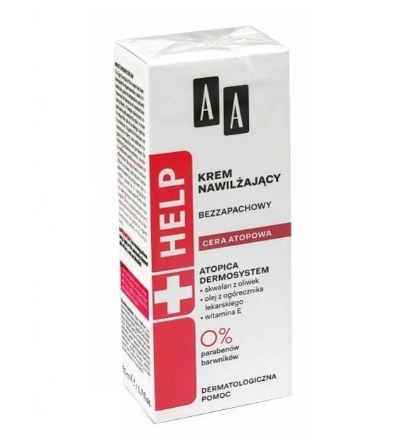 AA HELP Cera Atopowa Krem nawilżający bezzapachowy  50 ml