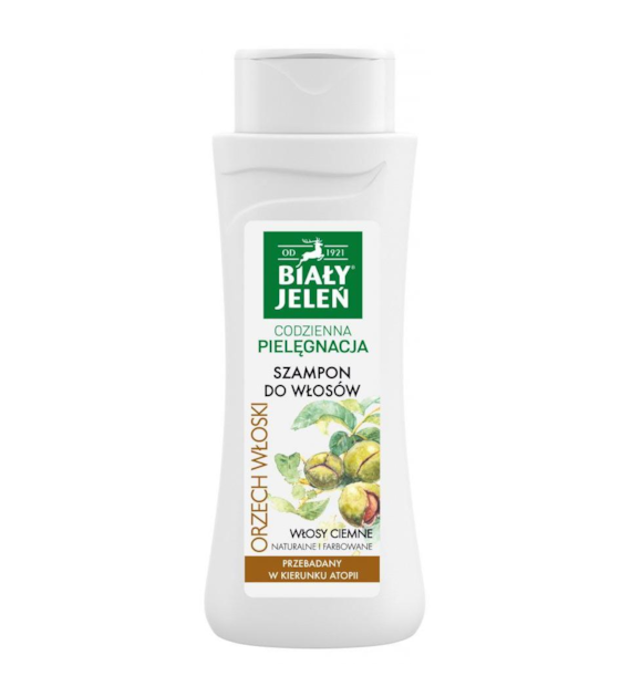 Szampon do włosów orzech włoski włosy ciemne BIAŁY JELEŃ  300 ml