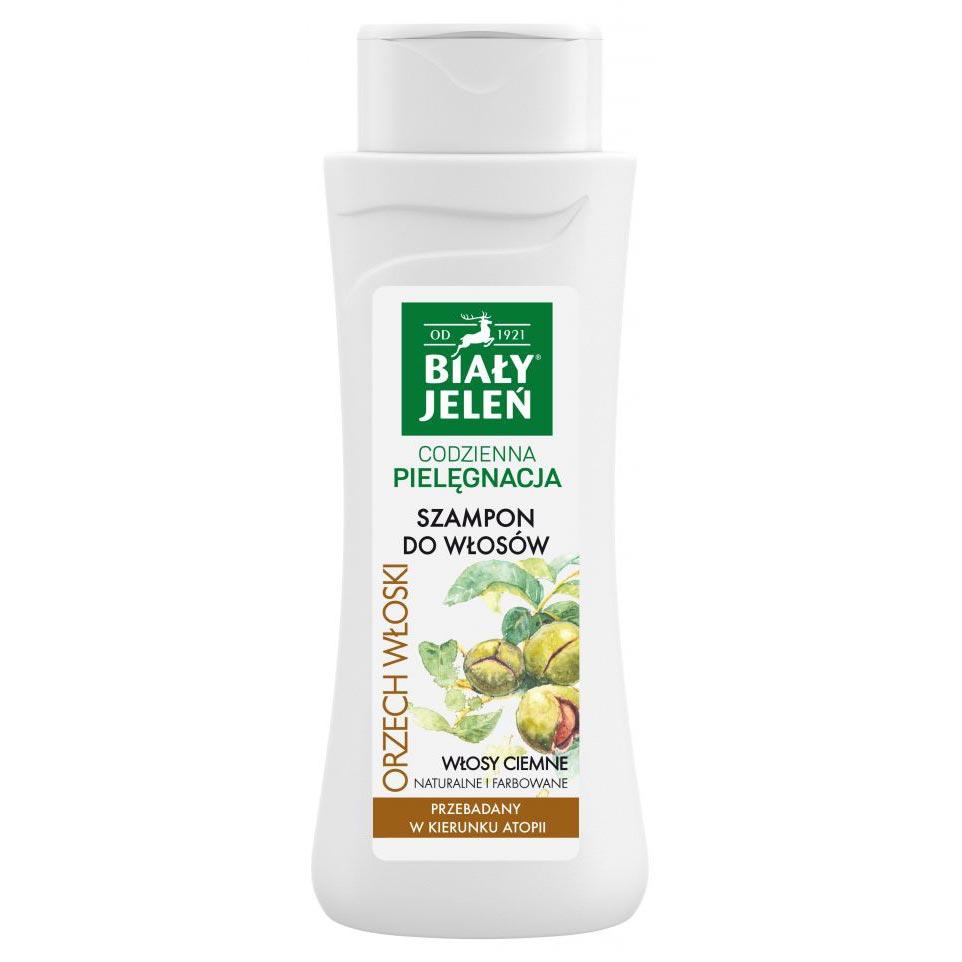 BIAŁY JELEŃ - szampon do włosów ORZECH WŁOSKI   /300 ml.