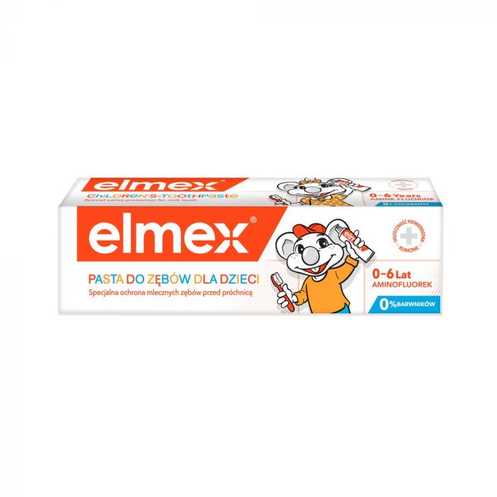 ELMEX PASTA DLA DZIECI 0-6 lat z aminofluorem 50 ML