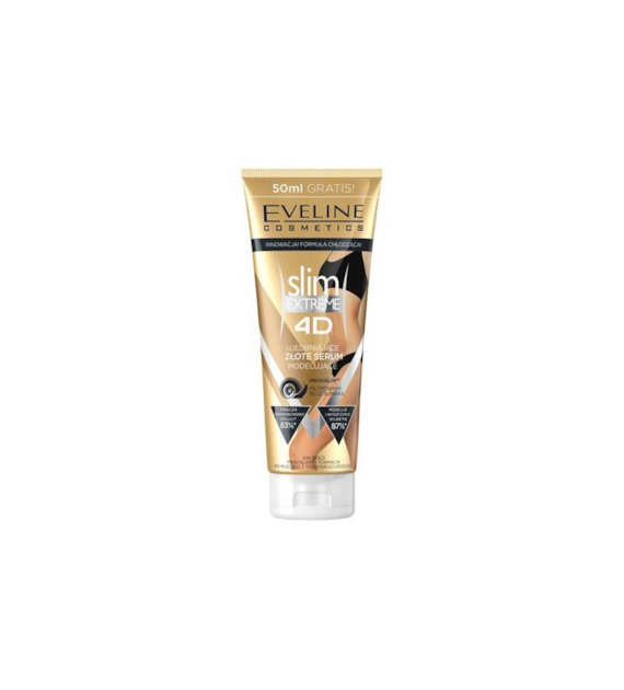 SLIM EXTREME 4D UJĘDRNIAJĄCE ZŁOTE SERUM MODELUJĄCE 250ML