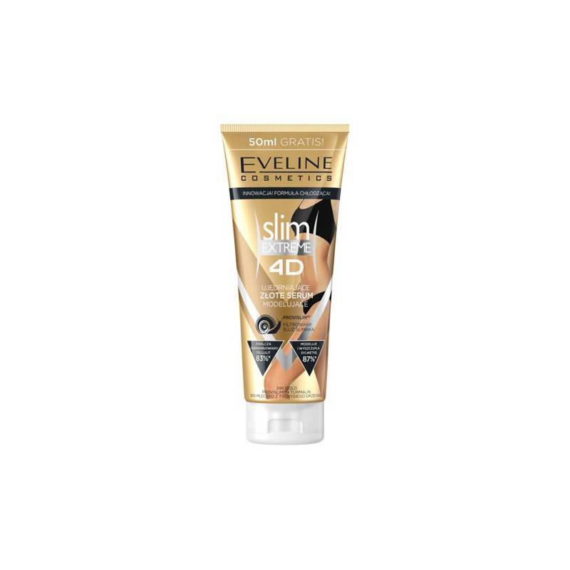 SLIM EXTREME 4D UJĘDRNIAJĄCE ZŁOTE SERUM MODELUJĄCE 250ML