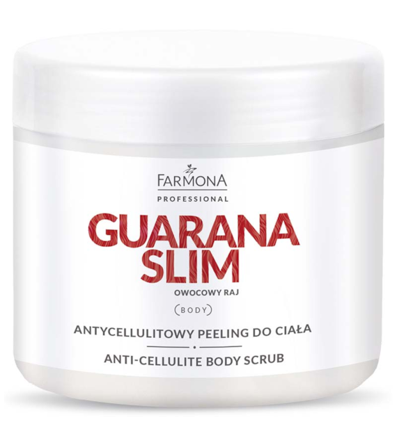 FARMONA PRO GUARANA SLIM Antycellulitowy peeling do ciała  500g