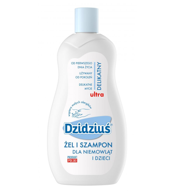 Żel i szampon DZIDZIUŚ  500 ml