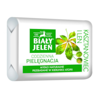 Mydło naturalne kasztanowiec i len BIAŁY JELEŃ 100 g