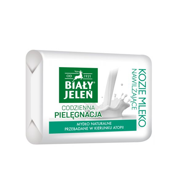 Mydło naturalne Kozie Mleko BIAŁY JELEŃ 100 g