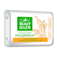 Mydło naturalne owies i len BIAŁY JELEŃ 100 g