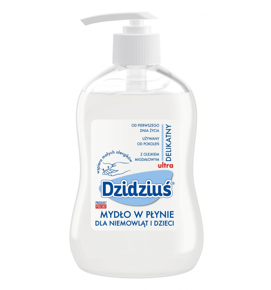 DZIDZIUŚ - mydło w płynie z Olejkiem Migdałowym   /300ml