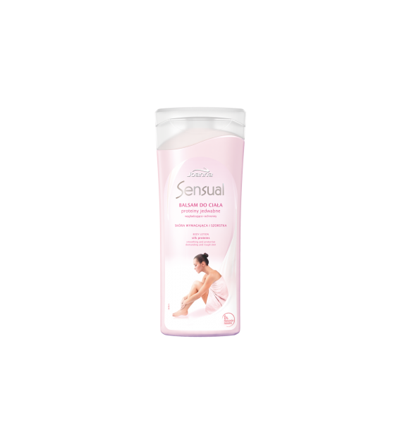 SENSUAL Balsam do ciała proteiny jedwabiu 200g
