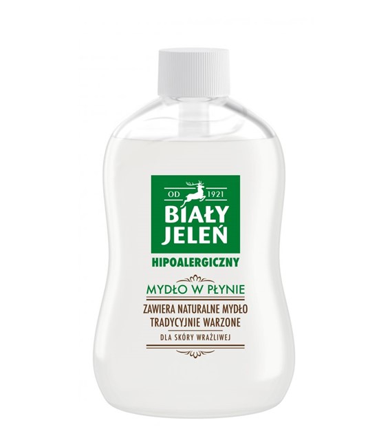 BIAŁY JELEŃ - mydło w płynie hipoalergiczne     /500ml