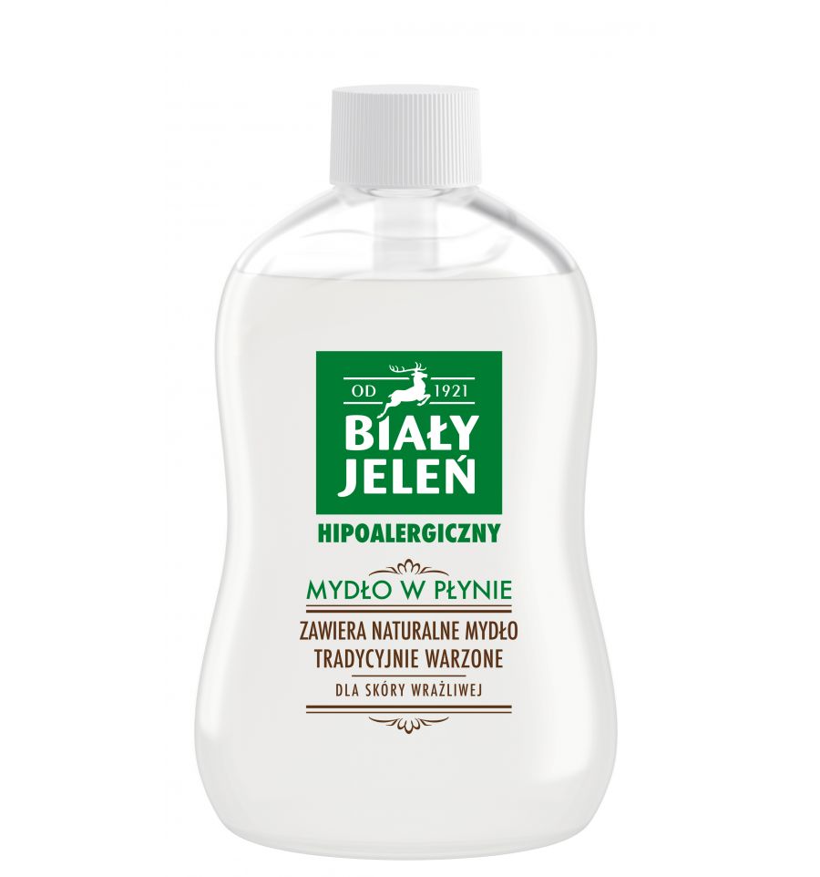 BIAŁY JELEŃ - mydło w płynie hipoalergiczne     /500ml