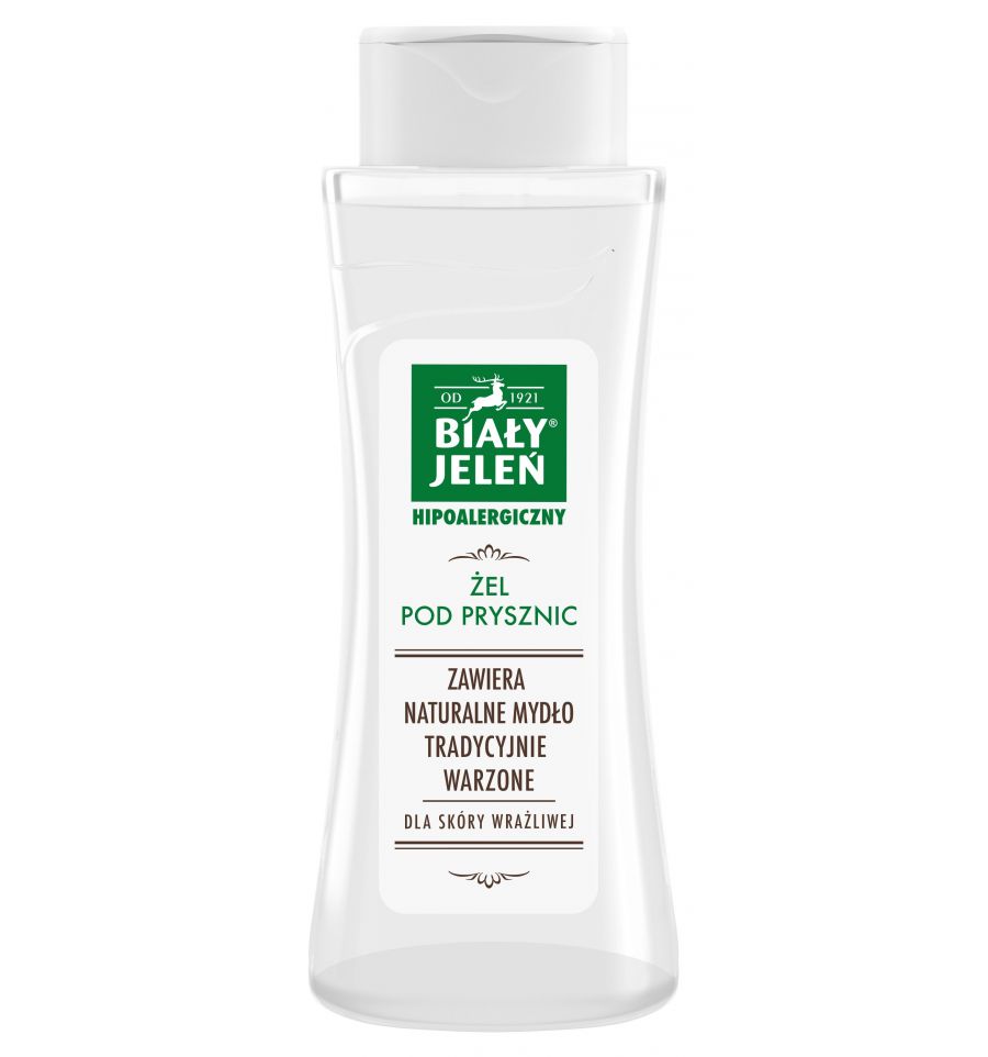 BIAŁY JELEŃ - żel pod prysznic naturalny /250ml