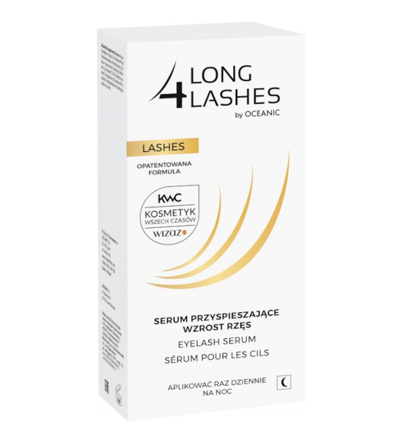 LONG4LASHES Serum przyspieszające wzrost rzęs 3 ml