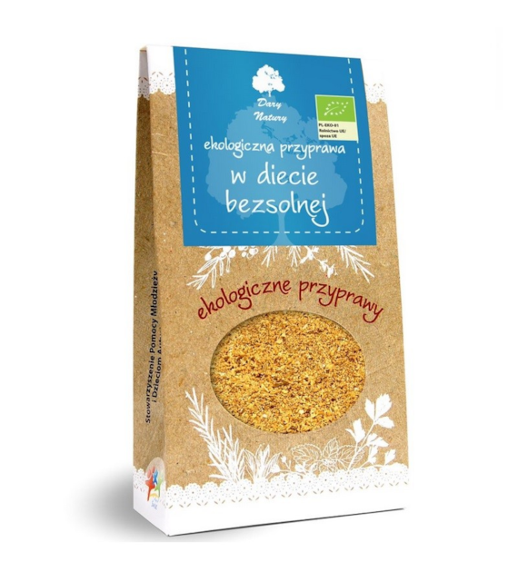 Ekologiczna przyprawa w diecie bezsolnej 60g