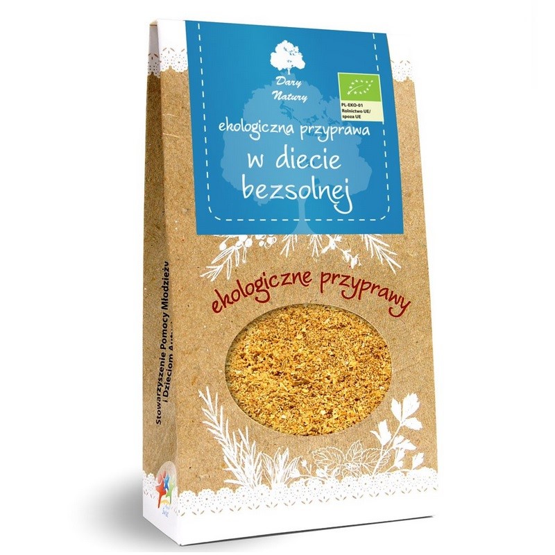 Ekologiczna przyprawa w diecie bezsolnej 60g