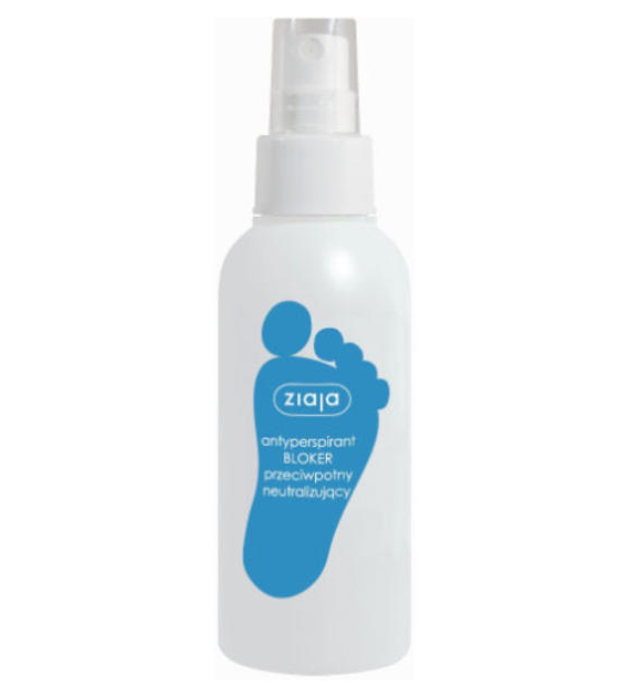 PIELĘGNACJA STÓP ANTYPERSPIRANT BLOKER DO STÓP 100 ml
