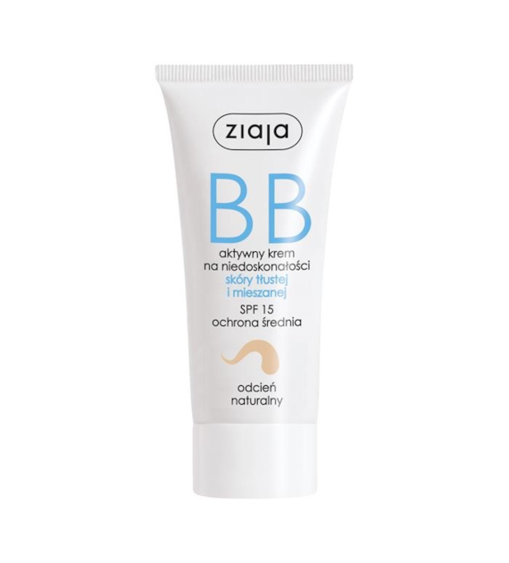 BB KREM ODCIEŃ NATURALNY DO SKÓRY TŁUSTEJ 50 ml