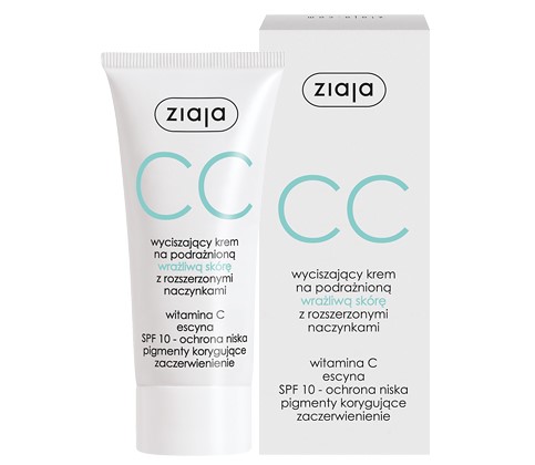 CC KREM WYCISZAJĄCY NA WRAŻLIWĄ SKÓRĘ  50 ml