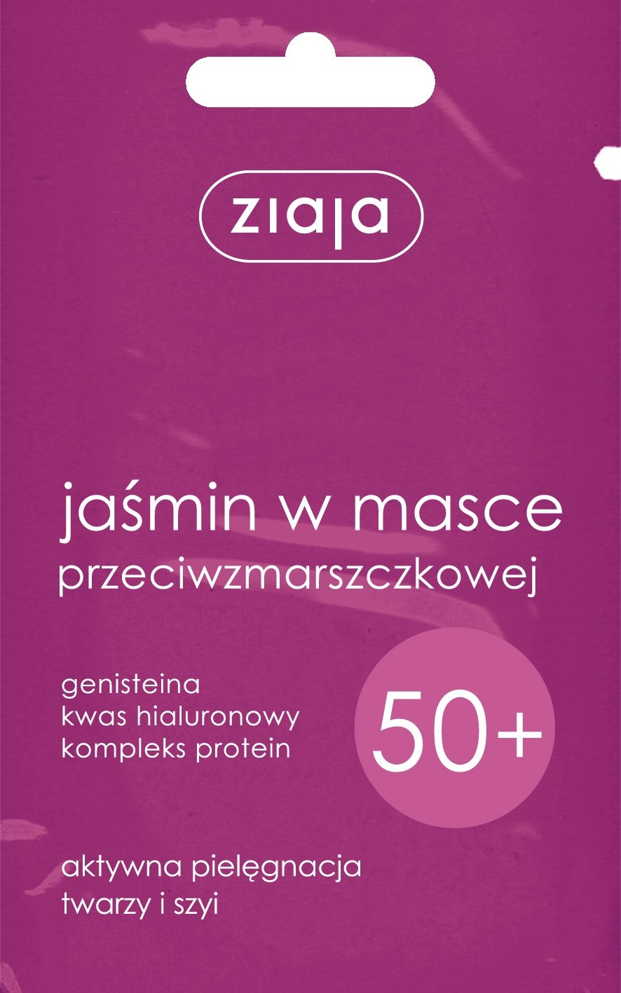 JAŚMIN MASKA PRZECIWZMARSZCZKOWA/SASZETKA  7 ml
