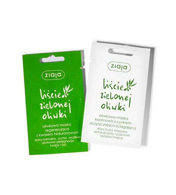 LIŚCIE OLIWKI MASKA REGENERUJĄCA/SASZETKA 7 ml