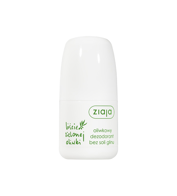 LIŚCIE OLIWKI DEZODORANT BEZ SOLI GLINU 60 ml
